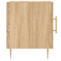 vidaXL Nachttisch Sonoma-Eiche 40x40x50 cm Holzwerkstoff vidaXL Nachttisch Sonoma-Eiche 40x40x50 cm Holzwerkstoff