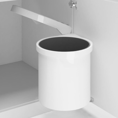 vidaXL Küchen-Einbau-Mülleimer Kunststoff 8 L