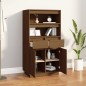 vidaXL Highboard Honigbraun 60x40x116,5 cm Massivholz Kiefer vidaXL Highboard Honigbraun 60x40x116,5 cm Massivholz Kiefer