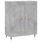 vidaXL Highboard Betongrau 69,5x34x180 cm Holzwerkstoff vidaXL Highboard Betongrau 69,5x34x180 cm Holzwerkstoff