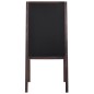 vidaXL Tafel Kundenstopper Doppelseitig Zedernholz Freistehend 40×60cm vidaXL Tafel Kundenstopper Doppelseitig Zedernholz Freistehend 40×60cm
