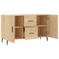 vidaXL Sideboard Sonoma-Eiche 100x36x60 cm Holzwerkstoff vidaXL Sideboard Sonoma-Eiche 100x36x60 cm Holzwerkstoff
