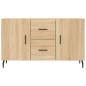 vidaXL Sideboard Sonoma-Eiche 100x36x60 cm Holzwerkstoff vidaXL Sideboard Sonoma-Eiche 100x36x60 cm Holzwerkstoff