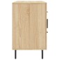 vidaXL Sideboard Sonoma-Eiche 100x36x60 cm Holzwerkstoff vidaXL Sideboard Sonoma-Eiche 100x36x60 cm Holzwerkstoff