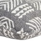 Beanbag Grau Stoff Patchwork Beanbag Grau Stoff Patchwork