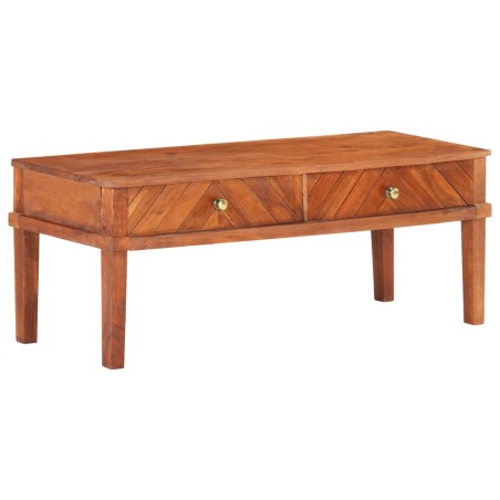 vidaXL TV-Schrank 110 x 40 x 41 cm Massivholz Akazie