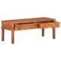 vidaXL TV-Schrank 110 x 40 x 41 cm Massivholz Akazie vidaXL TV-Schrank 110 x 40 x 41 cm Massivholz Akazie