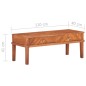 vidaXL TV-Schrank 110 x 40 x 41 cm Massivholz Akazie vidaXL TV-Schrank 110 x 40 x 41 cm Massivholz Akazie