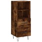 vidaXL Sideboard Räuchereiche 34,5x34x90 cm Holzwerkstoff vidaXL Sideboard Räuchereiche 34,5x34x90 cm Holzwerkstoff