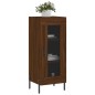 vidaXL Sideboard Braun Eichen-Optik 34,5x34x90 cm Holzwerkstoff vidaXL Sideboard Braun Eichen-Optik 34,5x34x90 cm Holzwerkstoff