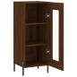 vidaXL Sideboard Braun Eichen-Optik 34,5x34x90 cm Holzwerkstoff vidaXL Sideboard Braun Eichen-Optik 34,5x34x90 cm Holzwerkstoff