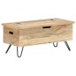 vidaXL Truhe 90x40x45 cm Mango Massivholz vidaXL Truhe 90x40x45 cm Mango Massivholz