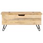 vidaXL Truhe 90x40x45 cm Mango Massivholz vidaXL Truhe 90x40x45 cm Mango Massivholz