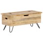 vidaXL Truhe 90x40x45 cm Mango Massivholz vidaXL Truhe 90x40x45 cm Mango Massivholz