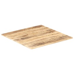 vidaXL Tischplatte Massivholz Mango 15-16 mm 70x70 cm