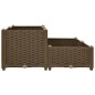 vidaXL Hochbeet 80x80x38 cm Polypropylen vidaXL Hochbeet 80x80x38 cm Polypropylen