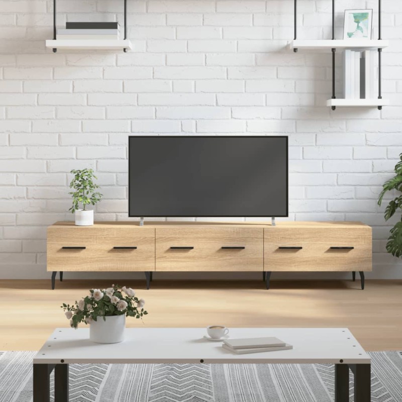 vidaXL TV-Schrank Sonoma-Eiche 150x36x30 cm Holzwerkstoff vidaXL TV-Schrank Sonoma-Eiche 150x36x30 cm Holzwerkstoff