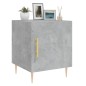 vidaXL Nachttisch Betongrau 40x40x50 cm Holzwerkstoff vidaXL Nachttisch Betongrau 40x40x50 cm Holzwerkstoff