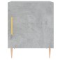 vidaXL Nachttisch Betongrau 40x40x50 cm Holzwerkstoff vidaXL Nachttisch Betongrau 40x40x50 cm Holzwerkstoff