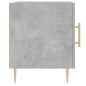 vidaXL Nachttisch Betongrau 40x40x50 cm Holzwerkstoff vidaXL Nachttisch Betongrau 40x40x50 cm Holzwerkstoff