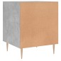 vidaXL Nachttisch Betongrau 40x40x50 cm Holzwerkstoff vidaXL Nachttisch Betongrau 40x40x50 cm Holzwerkstoff