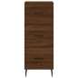 vidaXL Highboard Braun Eichen-Optik 34,5x34x180 cm Holzwerkstoff vidaXL Highboard Braun Eichen-Optik 34,5x34x180 cm Holzwerkstoff