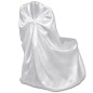 6 x Stuhlhusse für Hochzeit Bankett weiß 6 x Stuhlhusse für Hochzeit Bankett weiß