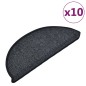 vidaXL Stufenmatten 10 Stk. 65x24x4 cm Dunkelgrau vidaXL Stufenmatten 10 Stk. 65x24x4 cm Dunkelgrau