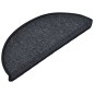 vidaXL Stufenmatten 10 Stk. 65x24x4 cm Dunkelgrau vidaXL Stufenmatten 10 Stk. 65x24x4 cm Dunkelgrau