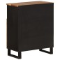 vidaXL Sideboard mit 2 Türen 60x33x75 cm Massivholz Akazie vidaXL Sideboard mit 2 Türen 60x33x75 cm Massivholz Akazie