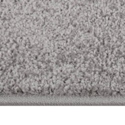 vidaXL Teppich Kurzflor 200x290 cm Grau