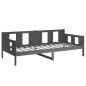 vidaXL Tagesbett Grau Massivholz Kiefer 80x200 cm vidaXL Tagesbett Grau Massivholz Kiefer 80x200 cm