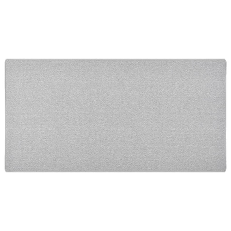 vidaXL Teppichläufer Hellgrau 80x150 cm vidaXL Teppichläufer Hellgrau 80x150 cm