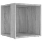 vidaXL Beistelltisch Grau Sonoma 33x33x34,5 cm Holzwerkstoff vidaXL Beistelltisch Grau Sonoma 33x33x34,5 cm Holzwerkstoff