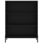 Highboard Schwarz 69,5x34x180 cm Holzwerkstoff Highboard Schwarz 69,5x34x180 cm Holzwerkstoff