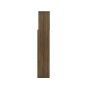 vidaXL Kopfteil mit Ablagen Braun Eichen-Optik 160x19x103,5 cm