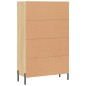 vidaXL Highboard Sonoma-Eiche 69,5x31x115 cm Holzwerkstoff vidaXL Highboard Sonoma-Eiche 69,5x31x115 cm Holzwerkstoff