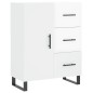 vidaXL Highboard Hochglanz-Weiß 69,5x34x180 cm Holzwerkstoff vidaXL Highboard Hochglanz-Weiß 69,5x34x180 cm Holzwerkstoff