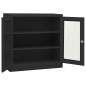 vidaXL Büroschrank Anthrazit 90x40x90 cm Stahl vidaXL Büroschrank Anthrazit 90x40x90 cm Stahl