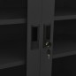 vidaXL Büroschrank Anthrazit 90x40x90 cm Stahl vidaXL Büroschrank Anthrazit 90x40x90 cm Stahl