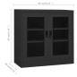 vidaXL Büroschrank Anthrazit 90x40x90 cm Stahl vidaXL Büroschrank Anthrazit 90x40x90 cm Stahl