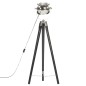 vidaXL Stativlampe Schwarz Mango Massivholz 97 cm vidaXL Stativlampe Schwarz Mango Massivholz 97 cm