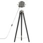 vidaXL Stativlampe Schwarz Mango Massivholz 97 cm vidaXL Stativlampe Schwarz Mango Massivholz 97 cm