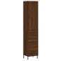 vidaXL Highboard Braun Eichen-Optik 34,5x34x180 cm Holzwerkstoff vidaXL Highboard Braun Eichen-Optik 34,5x34x180 cm Holzwerkstoff