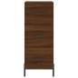 vidaXL Highboard Braun Eichen-Optik 34,5x34x180 cm Holzwerkstoff vidaXL Highboard Braun Eichen-Optik 34,5x34x180 cm Holzwerkstoff