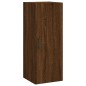 vidaXL Highboard Braun Eichen-Optik 34,5x34x180 cm Holzwerkstoff vidaXL Highboard Braun Eichen-Optik 34,5x34x180 cm Holzwerkstoff