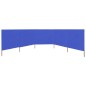 vidaXL 5-teiliges Windschutzgewebe 600 x 160 cm Azurblau vidaXL 5-teiliges Windschutzgewebe 600 x 160 cm Azurblau