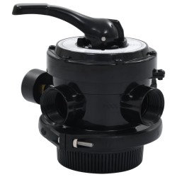 vidaXL Mehrwegeventil für Sandfilter ABS 1,5 " 4-Wege 