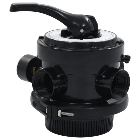 vidaXL Mehrwegeventil für Sandfilter ABS 1,5 " 4-Wege 