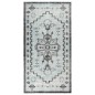 vidaXL Outdoor-Teppich Flachgewebe 80x150 cm Grün und Grau vidaXL Outdoor-Teppich Flachgewebe 80x150 cm Grün und Grau